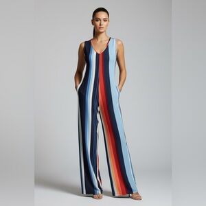 NWT - LuLaRoe Natalie Double V-Neck Jumpsuit